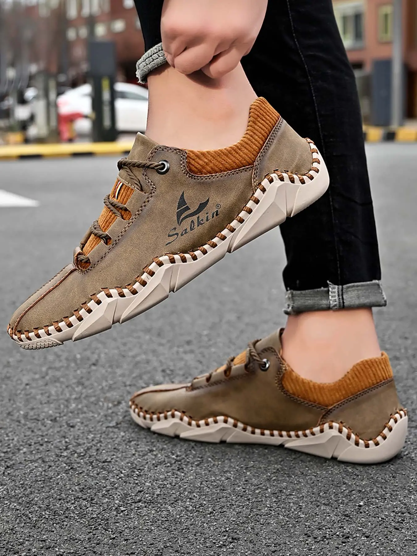 Men's Low-Top Waterproof Hiking & Trekking Shoes, Durable Outdoor Footwear, Comfortable Mountain Walking Boots for Hikers