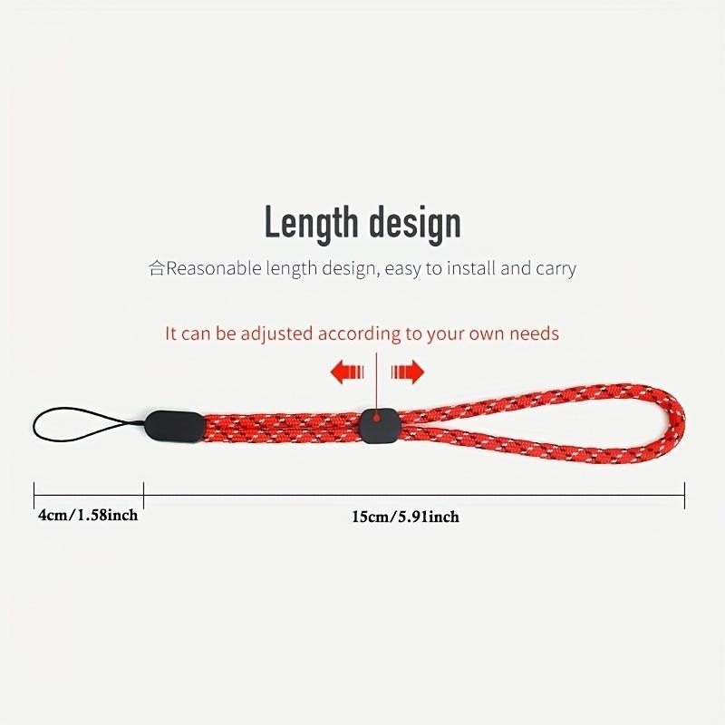 Braided Phone Lanyard, Adjustable Phone Strap, Anti-lost Phone Wrist Strap, Phone Case Hanging Rope, Universal Phone Accessories for All Phones