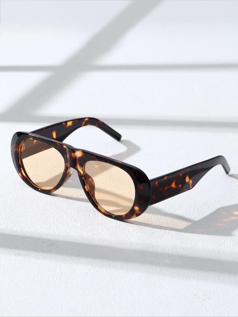 Unisex Vintage Style Sunglasses, Classic Shades, Summer Trendy Casual Sunglasses for Everyday Use, Fashion Sunglasses for Outdoor Activities