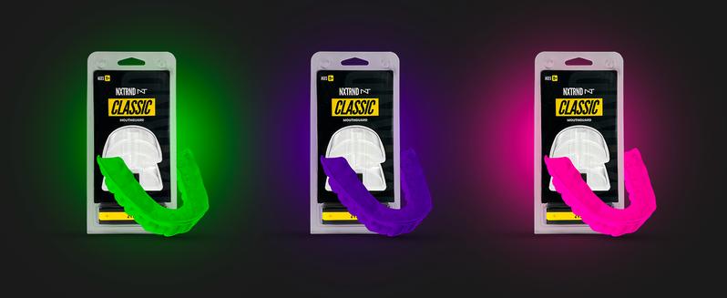 2 Pack Classic Mouth Guard for All Sports (Transparent)