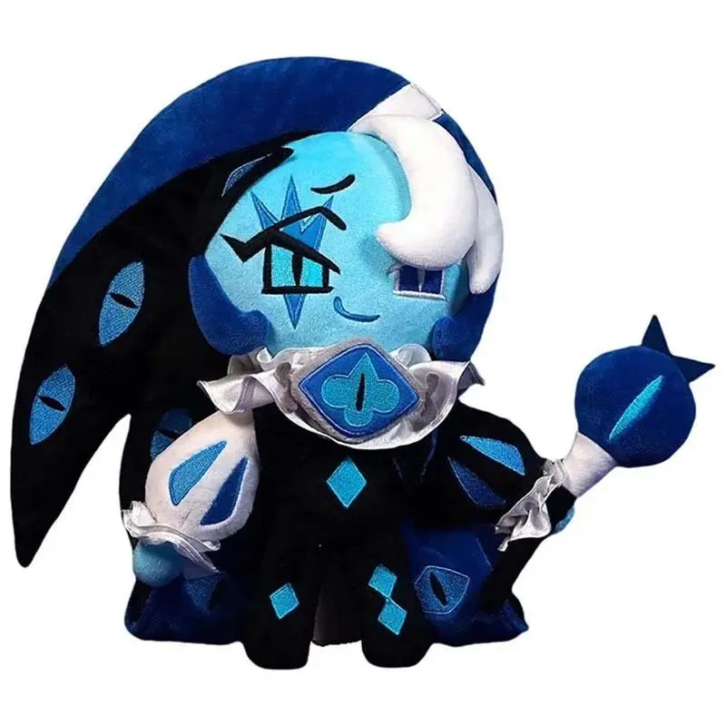 24cm Anime Theme Shadow Milk Cookie Plastic Plush Toy - Cute Look Soft Stuffed Doll, Burning Spice Cookies Themed Pillow for New Year Birthday Gifts