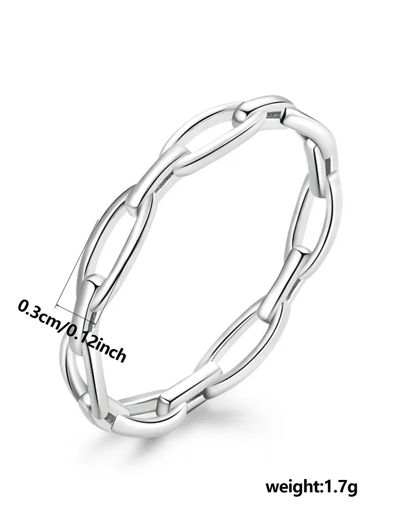 Simple Hollow Out Design Copper Ring, Fashion Stackable Finger Rings, Fashion Accessories for Women, Trendy Jewellery Accessories for Party, Daily Clothing Decor, Trendy All-match & Exquisite Jewelry for Birthday Gift