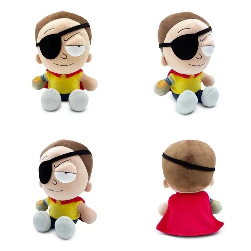 New 22cm Rick And Morty Plush Doll Cute Anime Peripheral Stuffed Doll Toy Ornament Fans Birthday Gift