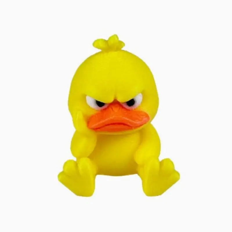 Funny Angry Duck Statue, Cute Cartoon Figurine,Cute Desktop or Car Interior Decoration, Multi-Purpose Indoor-Outdoor Home Decor Gift forFamily and Friends