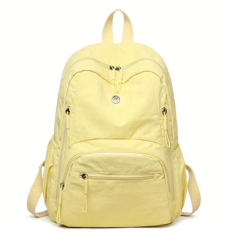 Lightweight Large Capacity Minimalist Backpack with Adjustable Shoulder Straps, College Style Sports Travel Casual Backpacks