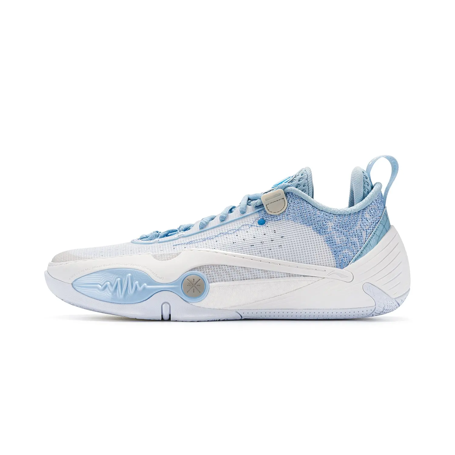 Wade All City 14 "Ice Blood" Pro Basketball Shoes, Laces, Euro Plate and Probar Loc Stabilizer, All Seasons, Boom×Super Boom Midsole, Light Foam Ultra Heel Structure, Rubber, Two-Layer Midsole