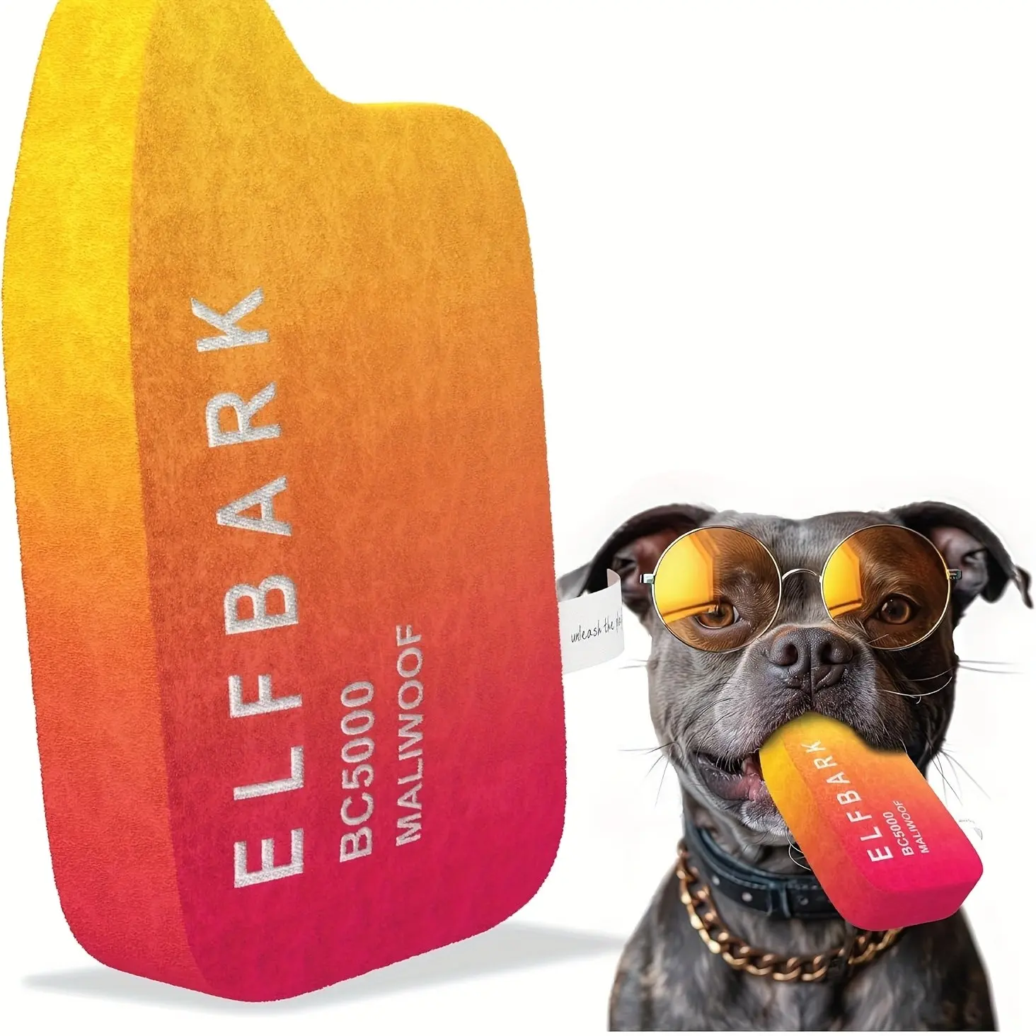 Dog Squeaky Sound Toy, Pet Vape Chew Toy, Multiple Colors Available, Contains Noise Paper, Durable, Soft and Safe Toy, Suitable for All Breeds