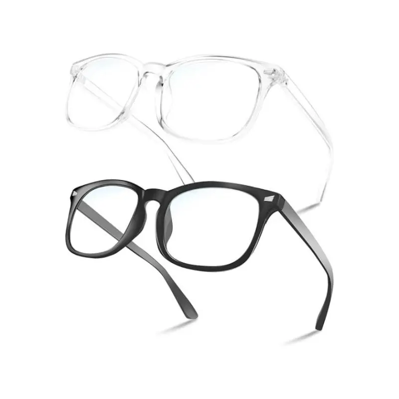 2025 Anti Blue Light Gaming Glasses - Lightweight Frame Glasses, Fashion Accessory Eyewear for Friends - Stylish Eyeglass for Daily Use