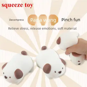 Children's Creative Stress Relieving Toy Pulling Dog Pinching Music Tofu Ball Stress Relieving Artifact Flour Ball Festival Gift Gift