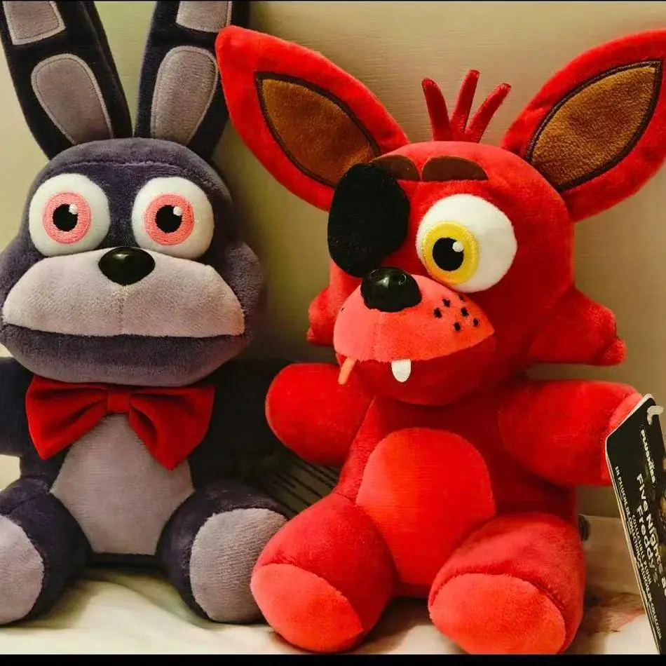 2026 New Cartoon Five Night At Freddy Fnaf Cute Plush Toys Game Doll Bonnie Bear Foxy Stuffed Doll Freddy Toys For Children Gift