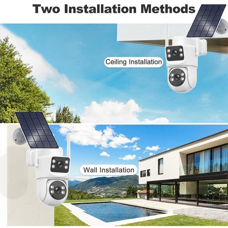 Outdoor waterproof wireless wifi camera with remote voice intercom via mobile phone