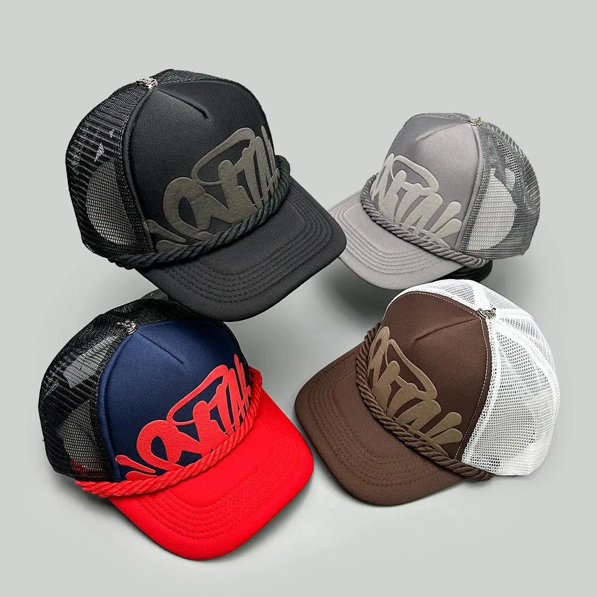 New Synaworld Outdoor Summer Cap Hat Embroidered Letters Trendy Brand Sponge Baseball Cap Popular Universal Male