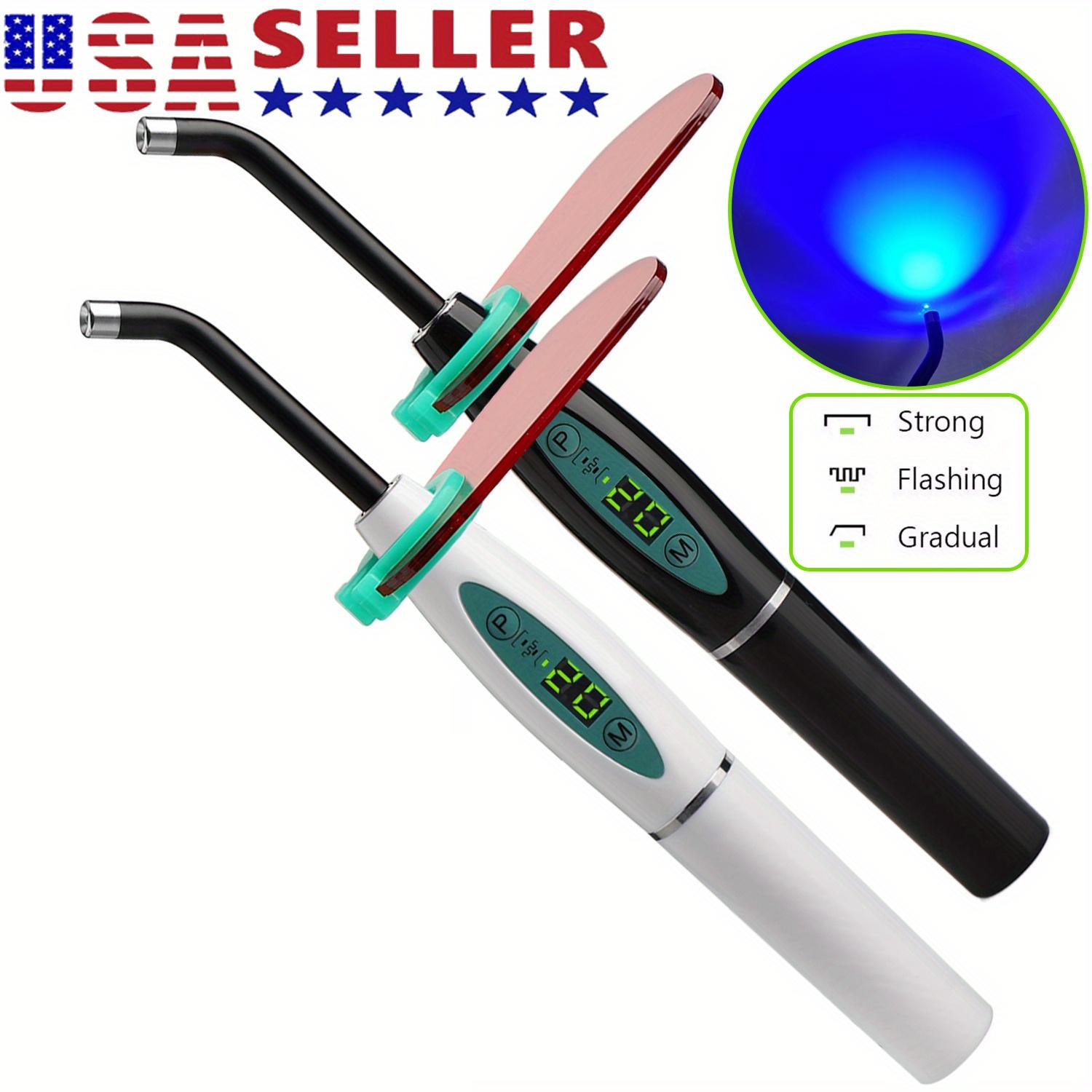 LED Teeth Whitening Dental Wireless Cordless LED CureCuring Light Lamp -Black & White,Suitable for familiesTeeth Cleaning Cost-Effective Oral Care Solution -Cleansing,holiday gift selection,perfect ift forParents,girlfriend/boyfriend gift