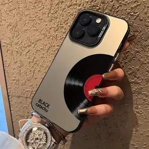 Simple Music Record CD Phone Case for Iphone15/15Plus/15Pro/15Promax, Iphone 14/14Plus/14Pro/14Promax, Iphone 13/13Pro/13Promax, Iphone 12/12Pro/12Promax, Iphone 11/11Pro/11Proamx, Iphone 7/8Plus, Iphone Xr/Xsmax