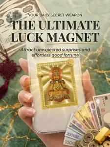 Money Attraction Lucky God of Wealth Sticker Card - Phone,Wallet,Computer,table Sticker card,Father 's Day gifts,Parent Gift,Eastern Feng Shui Amulet for Positive Energy & Good Vibes Custom Holographic Cards attract Dollars friendship protection card