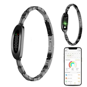 Activity Tracker for Women, Heart Rate Tracking Smart Bracelet, IP68 Waterproof Fitness Tracker, Free APP, IP68 Waterproof, Multiple Sports Modes, Compatible for Android and IOS Phones