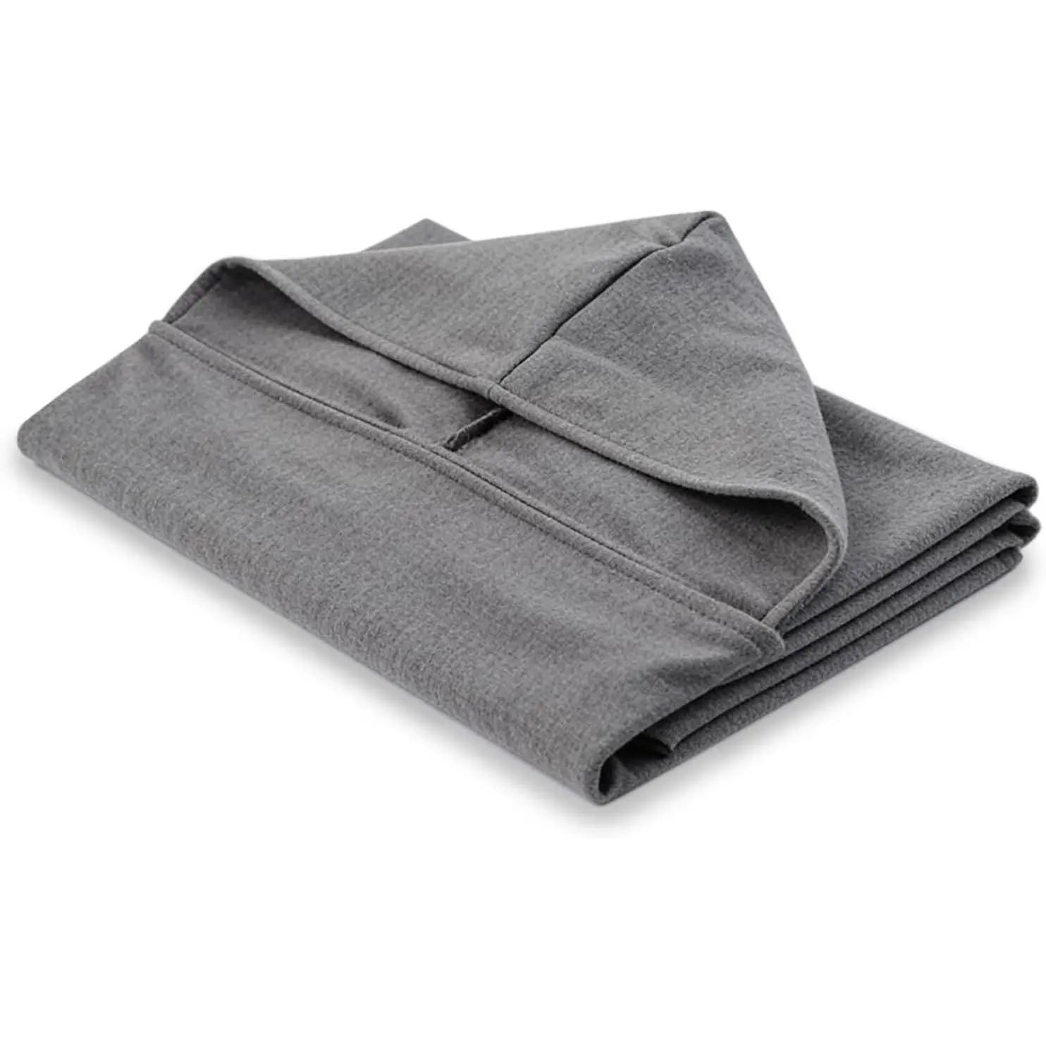 Wearable Sleep Pod for Adult | Soft Weighted Fabric Hoodie Blanket, Warm Snug & Easy to Fold, Ideal for Home, Travel & Camping