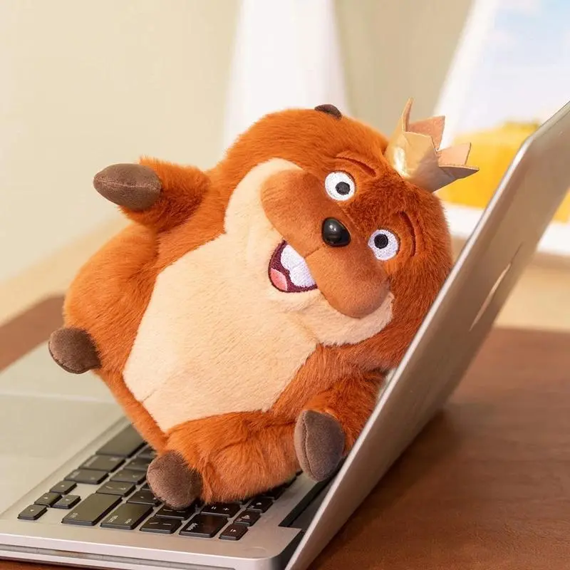 Nice 1pc 20cm Hoppers Beaver Plush Dolls Present Gift Movie Animals King George Stuffed Toys Fans Collect Holiday Party Gifts