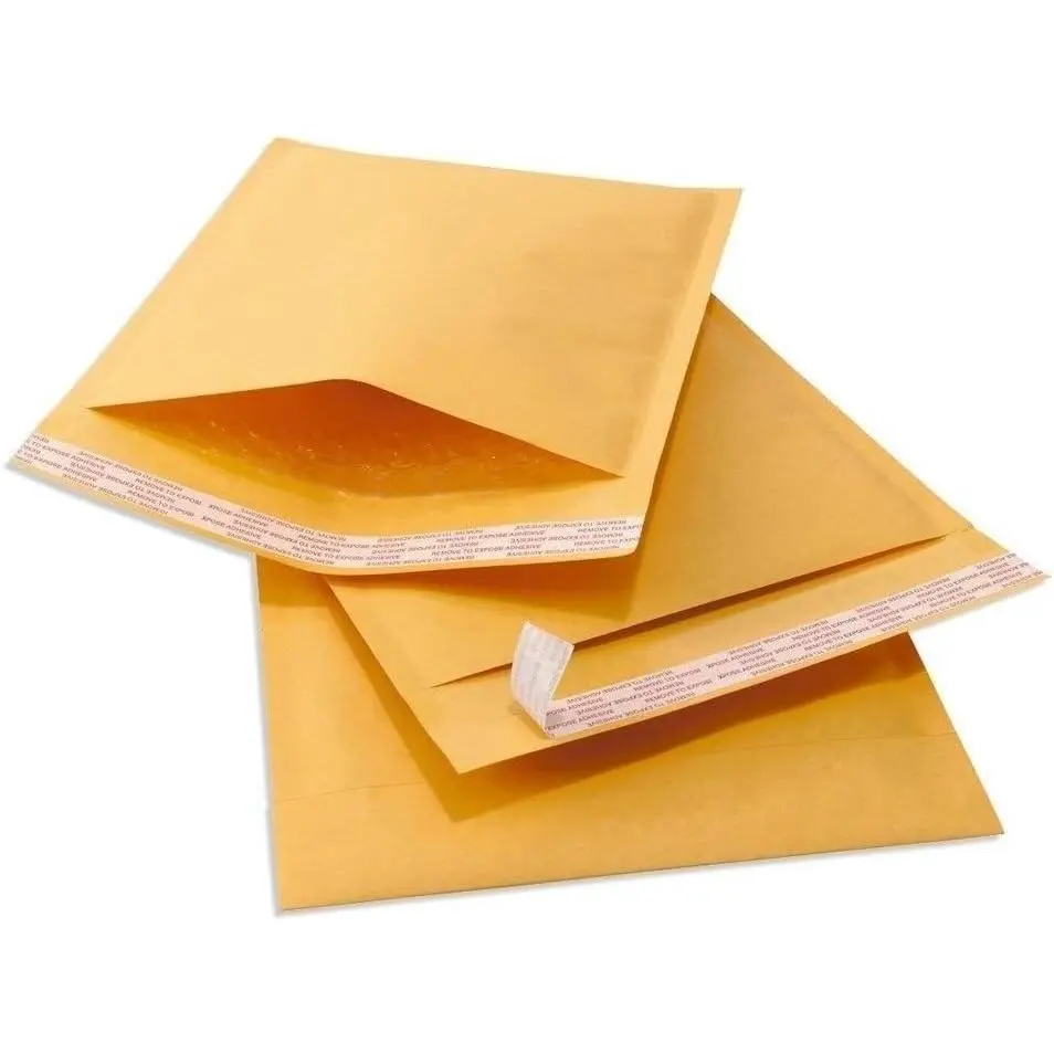 250#0 6x10 Kraft Paper Padded Bubble Envelopes Mailers Shipping Case 6"x10"