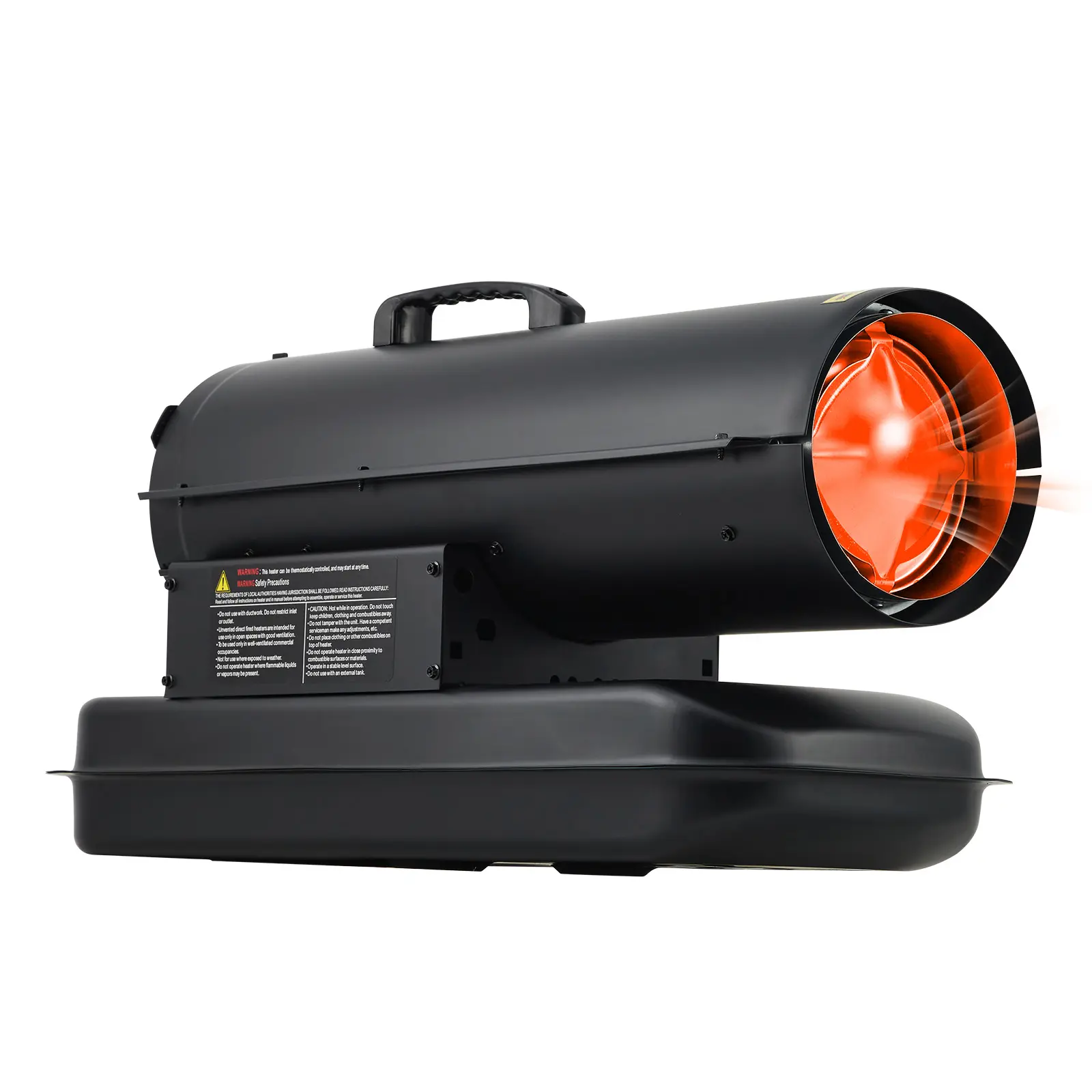 Garvee 45,000 BTU Diesel Kerosene Forced Air Heater, Portable Space Heater with Handle & 5 Gal Tank, Energy-Efficient Blower-Type for Indoor Outdoor Garage Workshop Jobsite