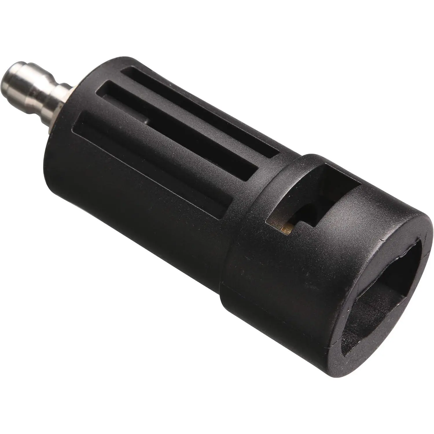 Washer Adapter, Copatible with Karcher Accessory | Copatible with Karcher K Series T Clip fittings, Converts T Clip Interface to  1/4'' QC, Stainless Steel, 2500 PSI