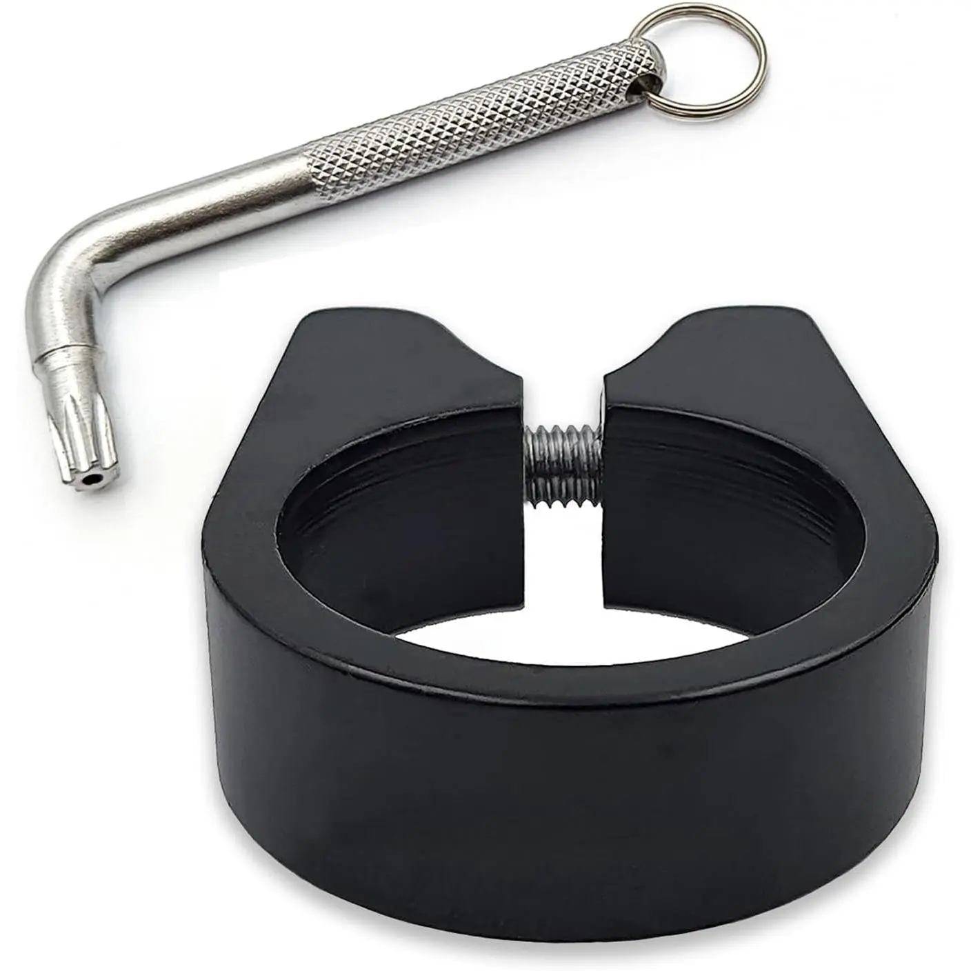 Anti-  Seatpost Clamp 31.8mm 34.9mm Secure 7-Lobe Pin Bolt |  alloy, city commuter campus parking, prevents saddle , weather-resistant finish with specialized  key