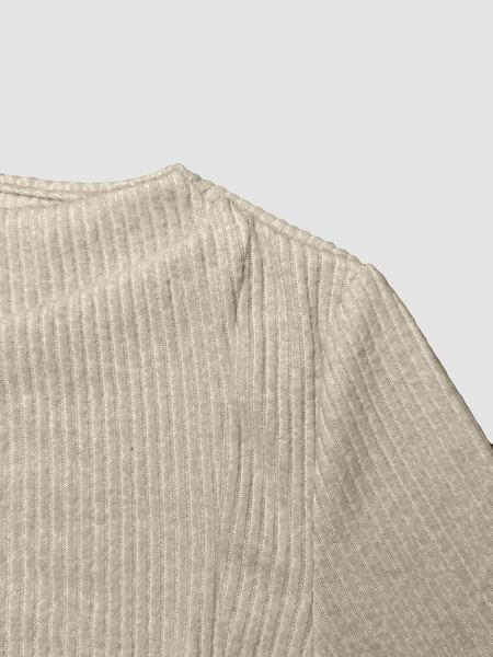 Women's Simple T-Shirt for Fall & Winter, Slim-Fitting Casual Top, Comfortable and Fashionable Everyday Wear