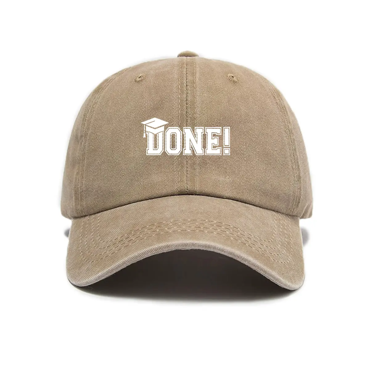 Vintage Washed Cotton Baseball Cap, Lightweight Unisex Style for Casual Wear, Summer Sports & Travel, Washed Look