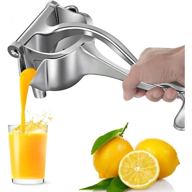 Premium Metal Alloy Manual Citrus Juicer - Detachable Heavy Duty Hand Fruit Juice Squeezer Extractor, Durable Kitchen Juicing Tool for Oranges Lemons Limes