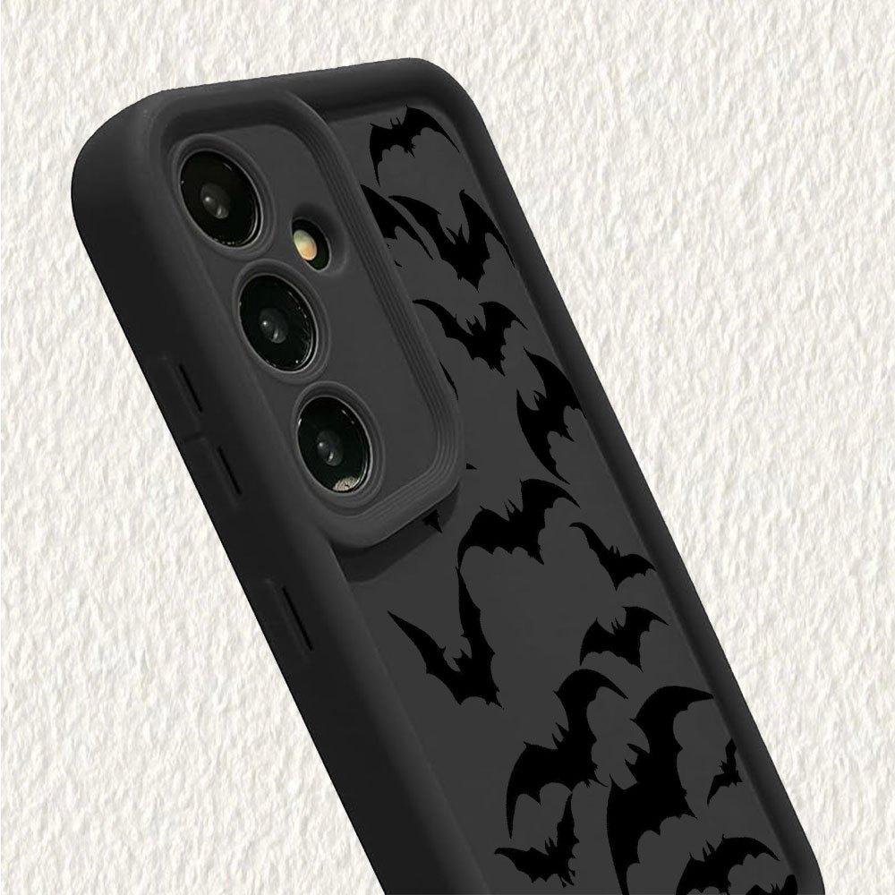 Phone Case - Sharp Bat Trendy Phone Case for Samsung for Galaxy A04 A05 A05S A06 A13 A14 A15 A16 A23 A24 A25 A26 A33 A34 A35 A36 A53 A54 A55 A56 A73 F06 F15 4G 5G Shockproof TPU Soft Cover Coque Simple Fundas