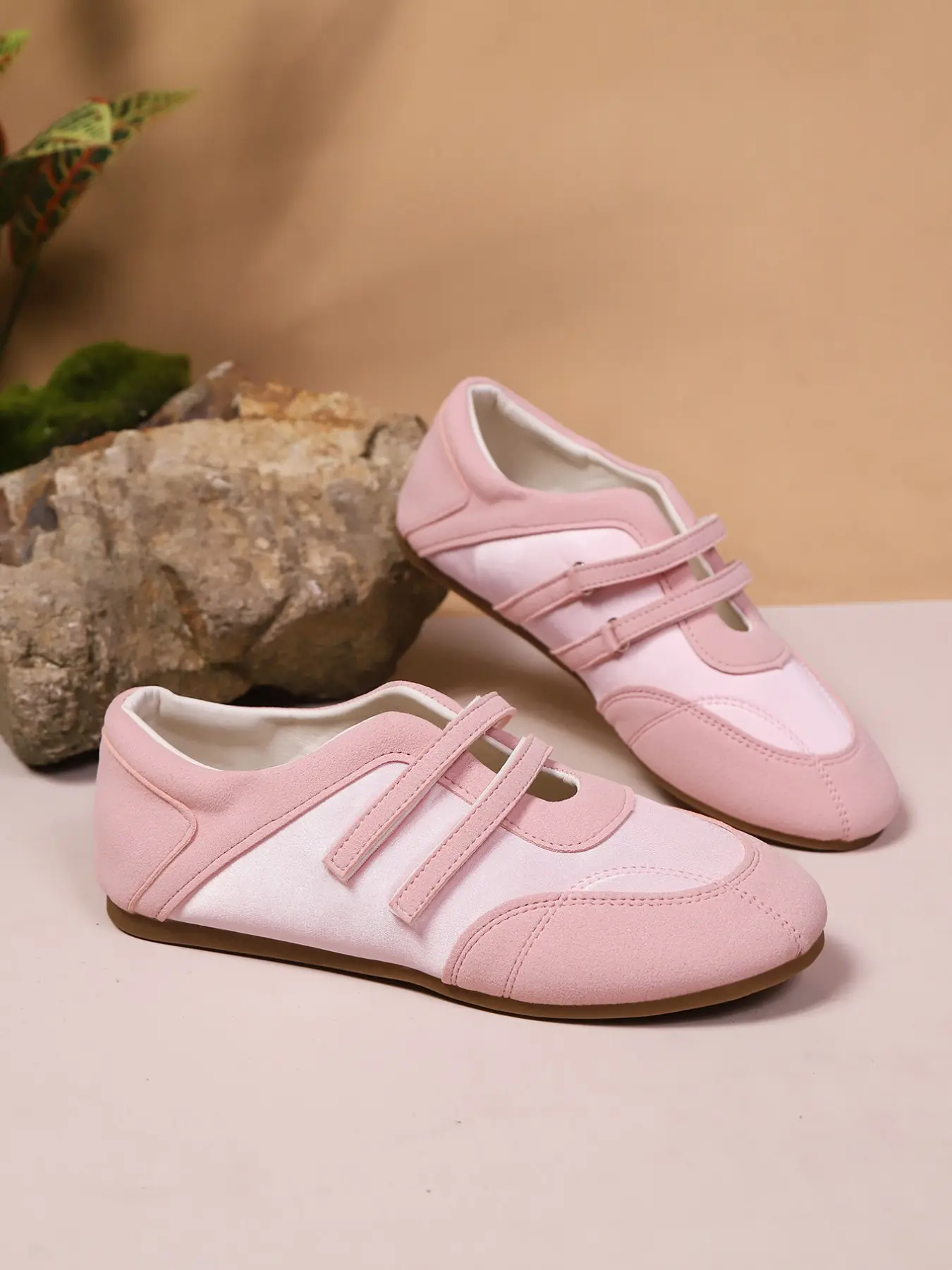 Women's Double Strap Mary Jane Flat Shoes, Hollow Out Round Toe Soft Sole, Vintage Versatile Daily Wear Women's Shoes, Casual Shoes