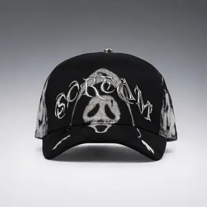 2026 Meikeduo Dandy Letter Adjustable Curved Brim Diamond-Studded Baseball Cap