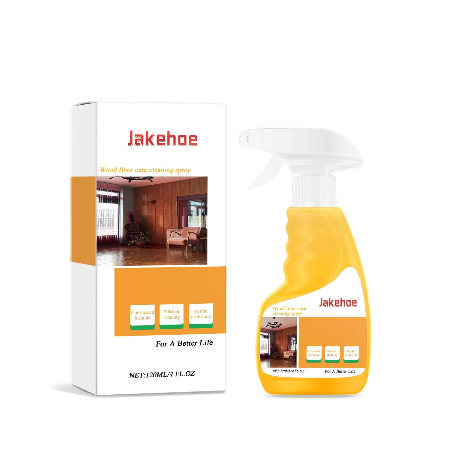Floor Polish with Beeswax - Natural Hardwood Floor Cleaner and Restorer Non Slip Shine Protector for Wood Floors