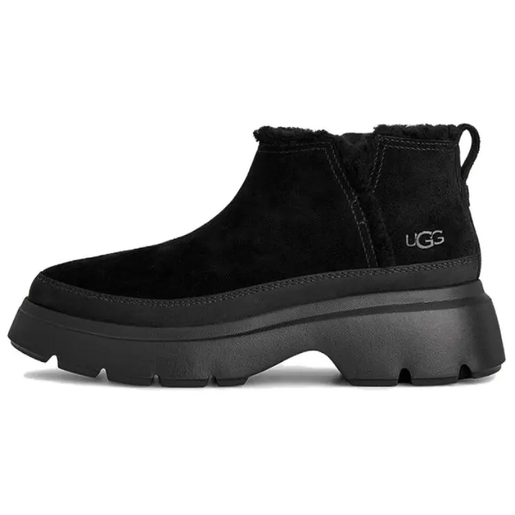 UGG Calimuze Ultra Mini Slip On Comfortable Simple Snow Boots 1174495-BLK