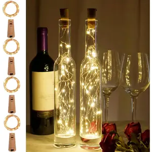 Wine Bottle Lights 20 LEDs Cork Lights Waterproof Battery (Included) Operated Fairy Mini String Lights for DIY Jar Indoor Bedroom Party Wedding Christmas Decor Pack of 4(Warm White)fidget toys