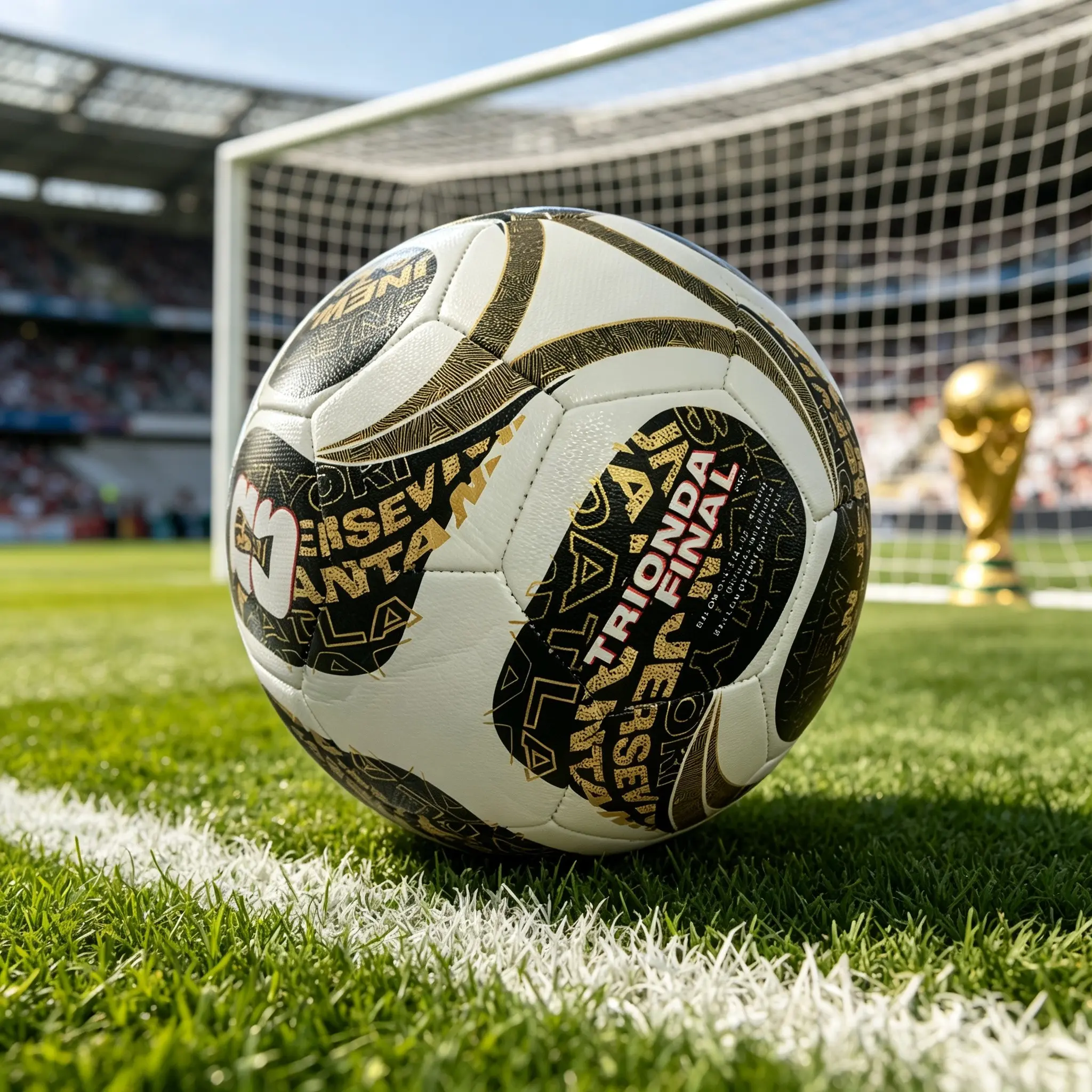 Size 5 Standard Sewn Football, High-Durability PU Material, Waterproof, Ideal for Teens and Amateur Players, Perfect Gift for Fans, Pu Soccer Ball