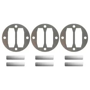 3 Set for for Central Pneumatic Compressor Parts,Central Pneumatic  air Compressor Head Gasket Test kit Reed Valve