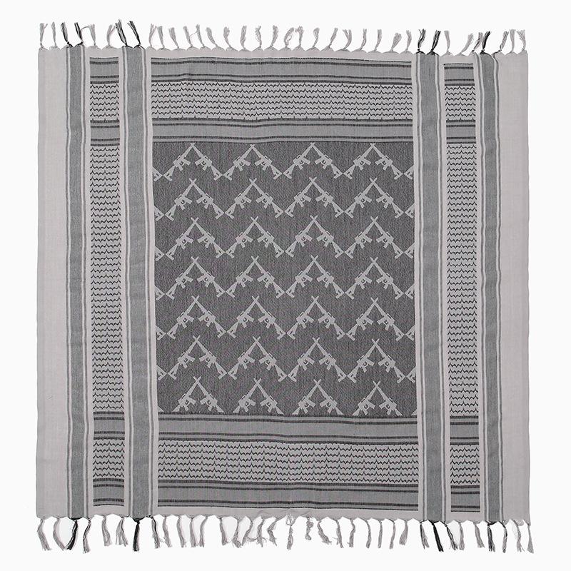 Tactical Military ShemaghScarf for Men and Women, 100% Cotton Keffiyeh Desert Wrap with Fringed Edges, Breathable Outdoor Headwear for Hiking, Camping, Airsoft, and Sun Protection in All Seasons fall hat western wear design style beret green cowboy Turban