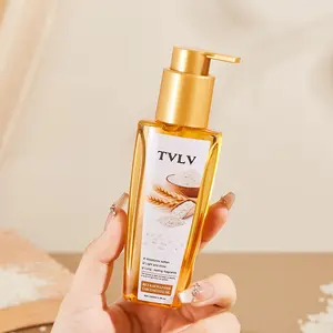 Rice Essence Moroccan Hair Oil, Deep Hydration Moisturizer, Reduces Frizz and Split Ends, Softens and Shines Hair, Suitable for All Hair Types
