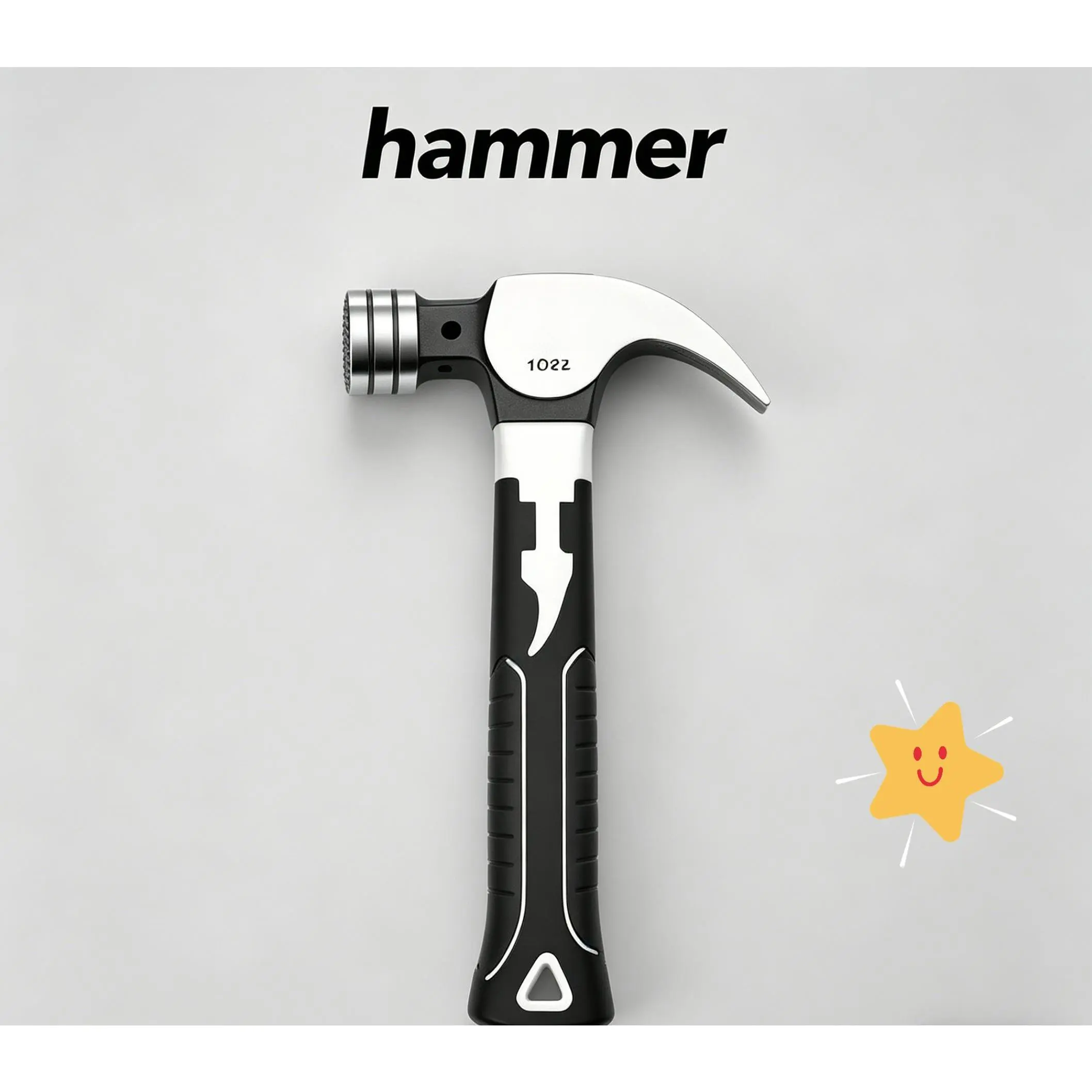 Steel Mini Hammer - Short-Handle Multifunctional Professional Hand Tool for Home,Heavy-Duty Hardware Applications,Industrial Use, DIY Projects