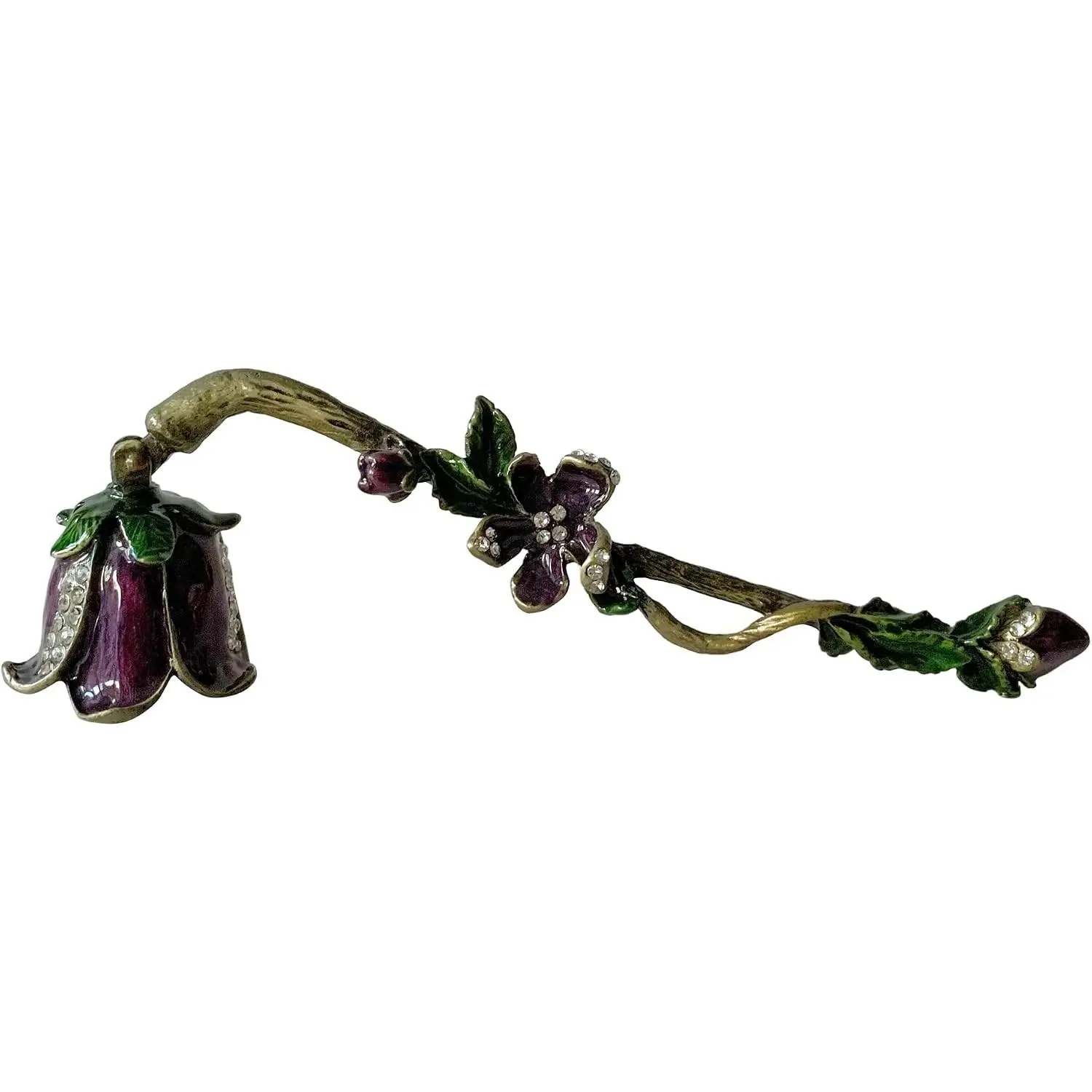 Unique Decorative Metal Candle Snuffer Extinguisher, PurpleGift