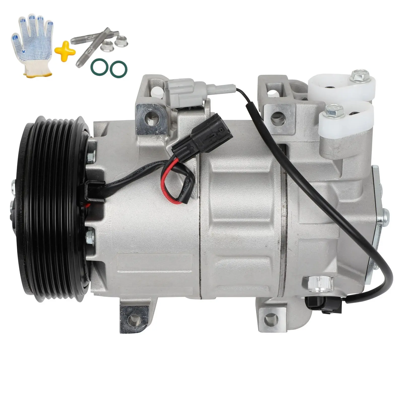 A/C AC Air Compressor For 2013 2014 2015 2016 2017 2018 Nissan Altima 2.5L SL SV
