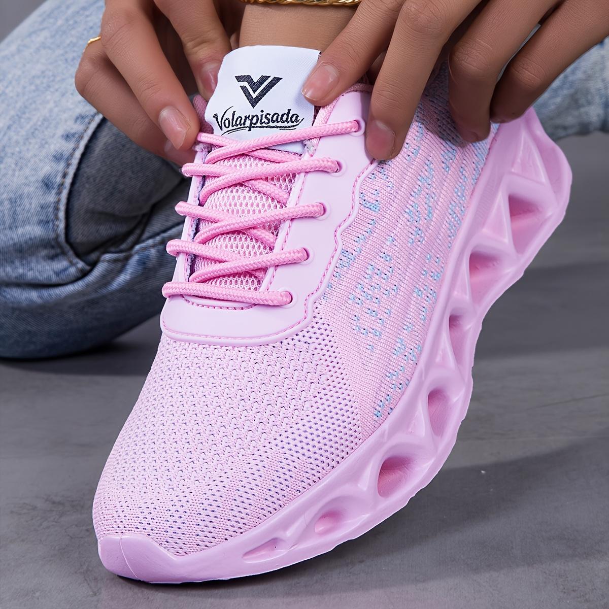 Women's hollow-out thick sole running shoes casual shoes, women's sneakers fashionable walking shoes, comfortable ankle sock shoes slip-on running shoes, skate shoes non-sliathable mesh tennis shoes, air cushion shock absorption gym workout sneakers.