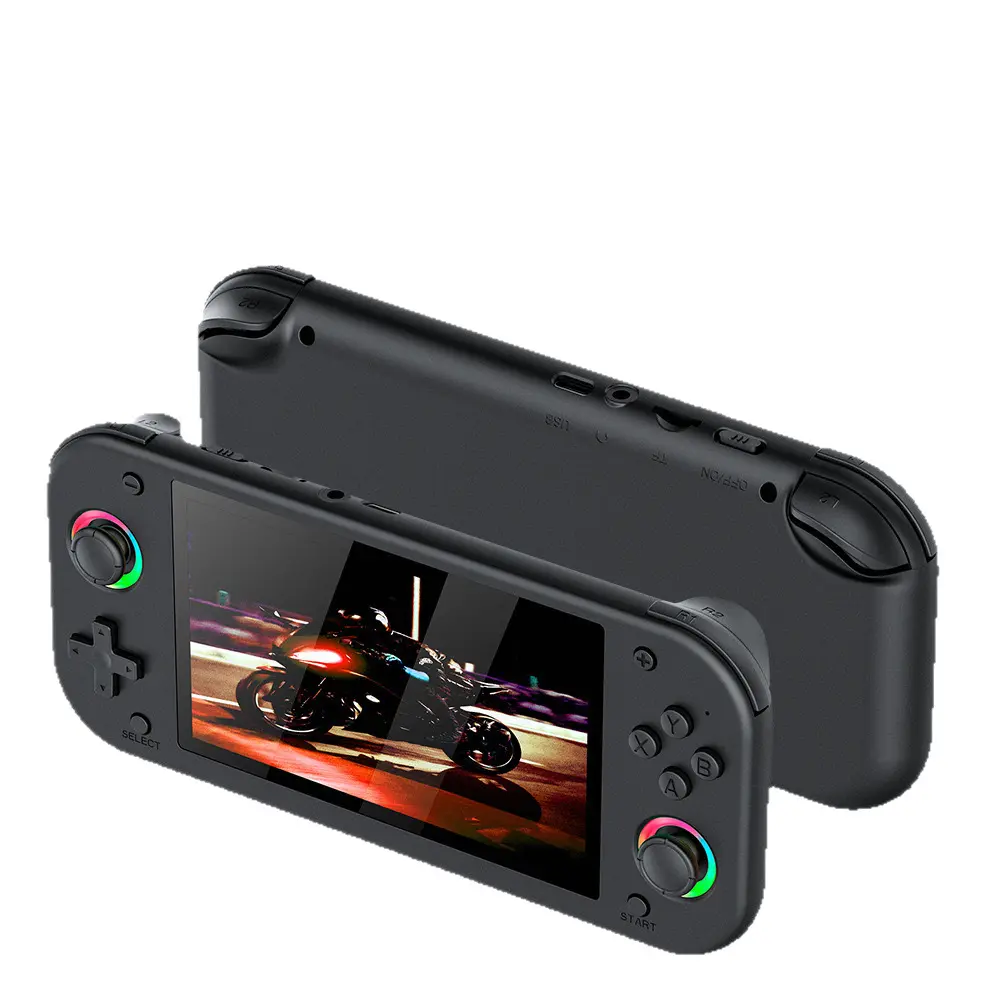5 In M26 Handheld 3D Game Console, HD PS1 Portable Interactive Gaming Device with TV Connect, 2-Player Support