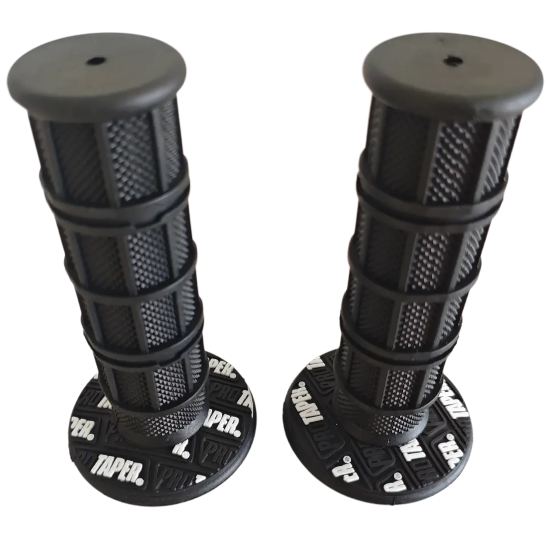 7/8" 22mm Gel Handlebar Grips for E-Dirt Bikes, Anti-Vibration Soft Rubber Grips, All-Weather Anti-Slip, Tool-Free Install, Off-Road E-Bike Replacement, 2Pcs