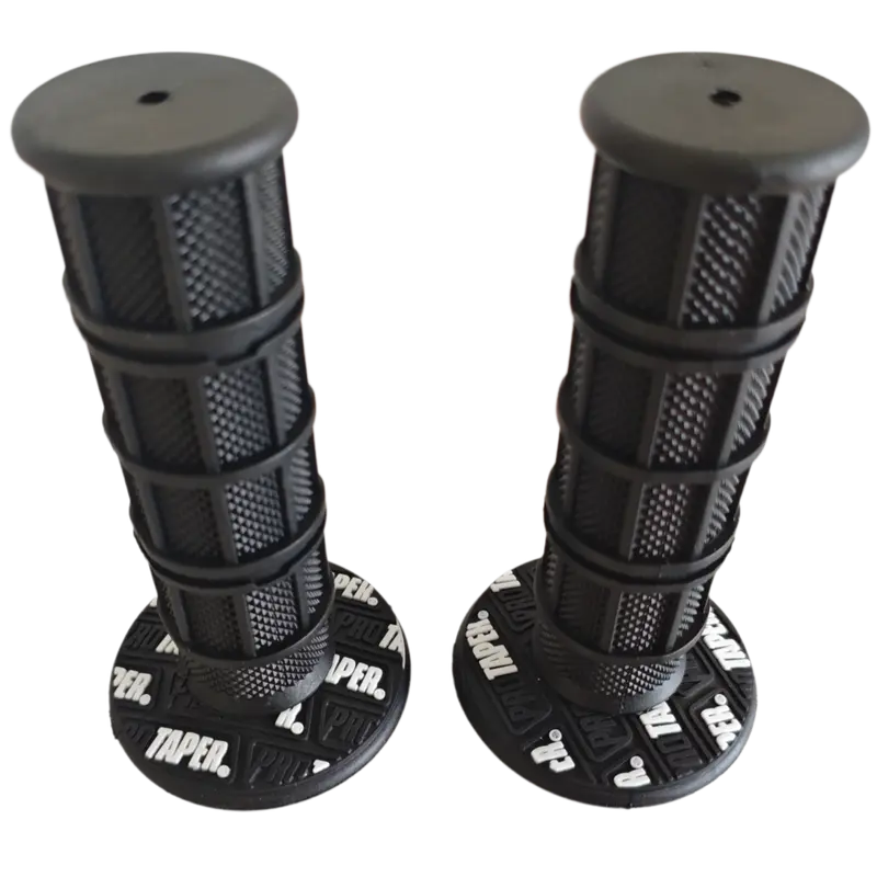 7/8" 22mm Gel Handlebar Grips for E-Dirt Bikes, Anti-Vibration Soft Rubber Grips, All-Weather Anti-Slip, Tool-Free Install, Off-Road E-Bike Replacement, 2Pcs