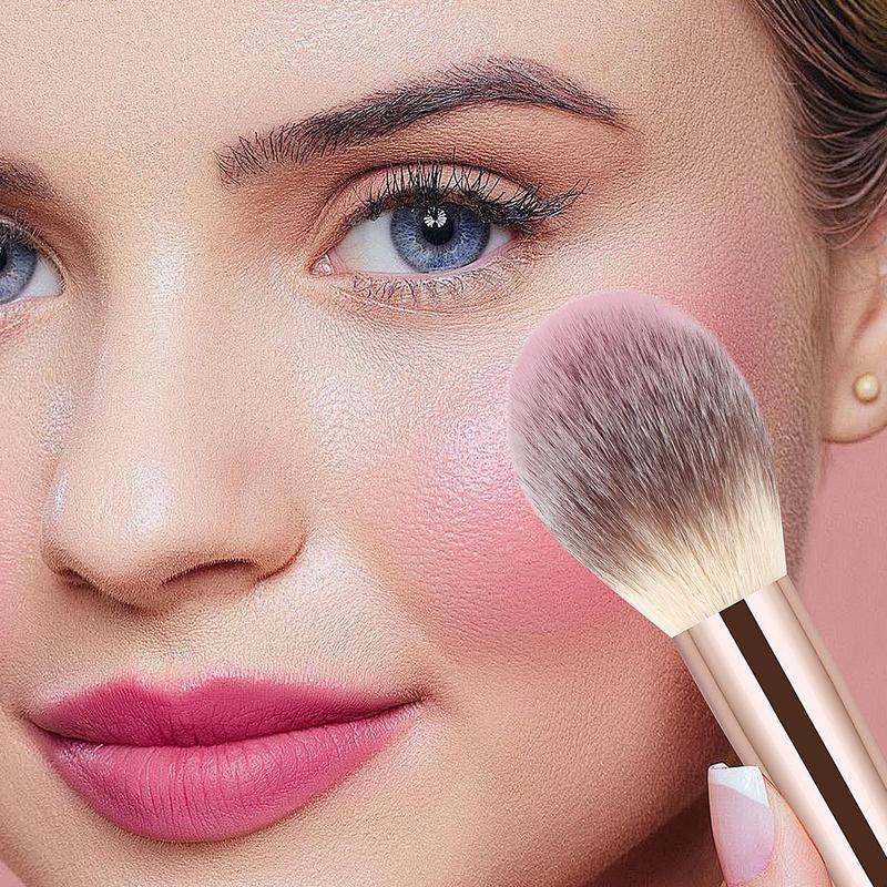 MAANGE 1pc/2pcs/3pcs Professional Facial Synthetic Makeup Brushes Flat Head Triangle Brush Concealer Brush Powder Brush Blush Brush Foundation Brush Makeup Tool,Makeup Accessories Gifts for Friends