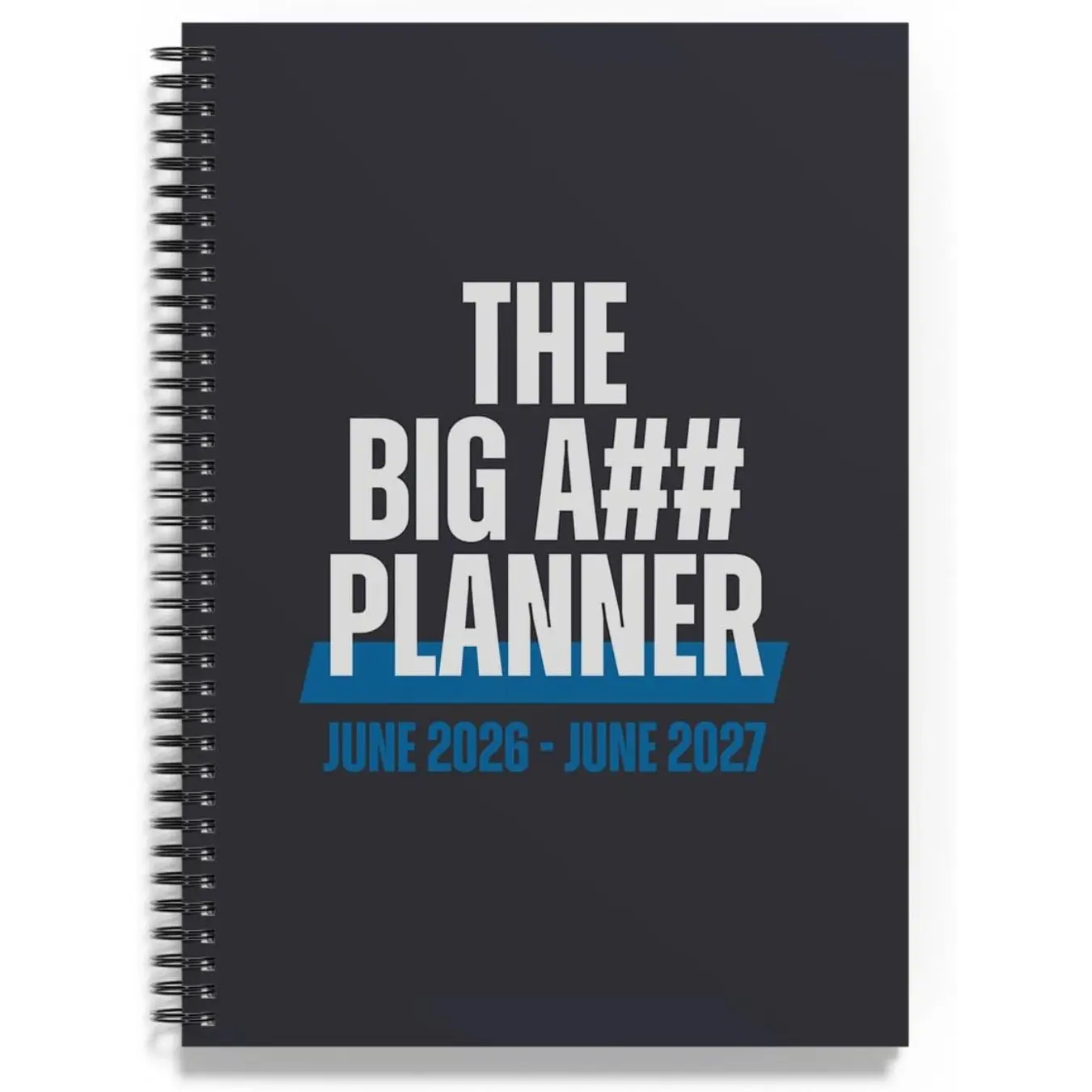 Academic Year Monthly Planner 2026–2027 – Mobile Desktop Calendar – Dry Erase Whiteboard – Fold-Out Design – Marker & Labels Included – 11x14" Expands to 22x14" – Navy Blue