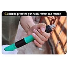 Concrete Nail Gun Kit with 50pcs Nails 5 Speed Adjustable Manual Steel Nail Gun for Red Brick & Concrete Walls Portable Impact Nailgun Metal Low Noise Household Decor