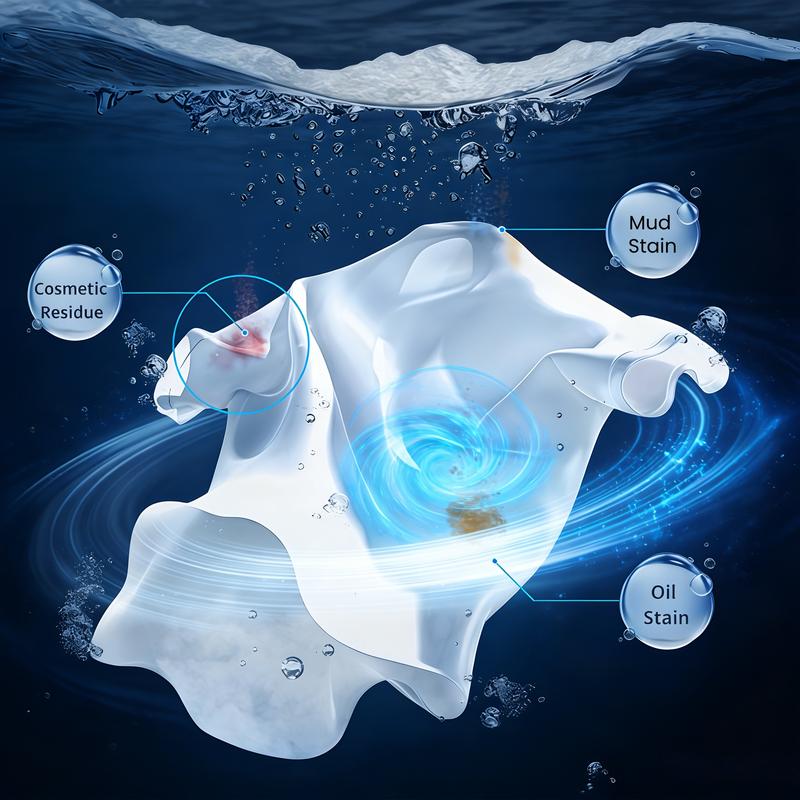 Multi-Purpose Oxygen Cleaner Deep Cleans Sneakers, Laundry, & Stains, Effective Stain Removal ,Color Brightening Formula, Effective for All Fabrics Color-Safe Laundry Booster Powder | Erases Yellowing, Wine, Grease, Makeup